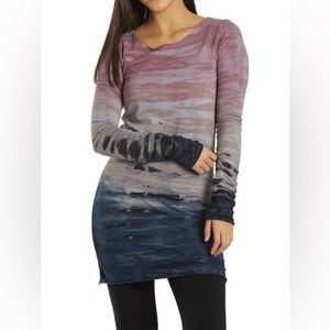 Hard tail skinny tee tunic